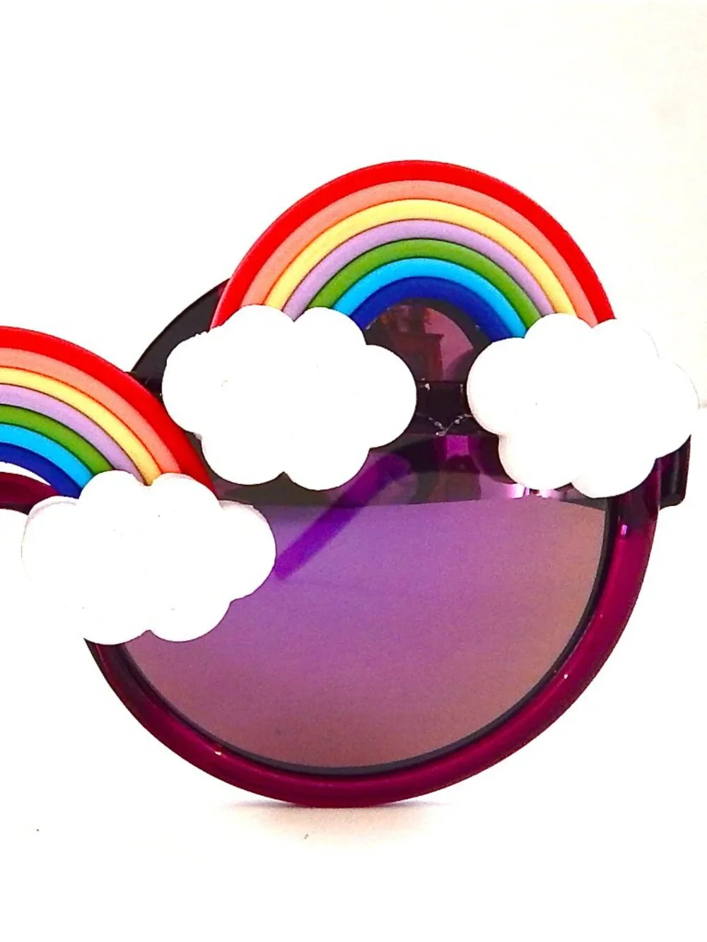 GASOLINE GLAMOUR FANTASIA ACID PEEKABOO SUNGLASSES 🌈🌈🌈